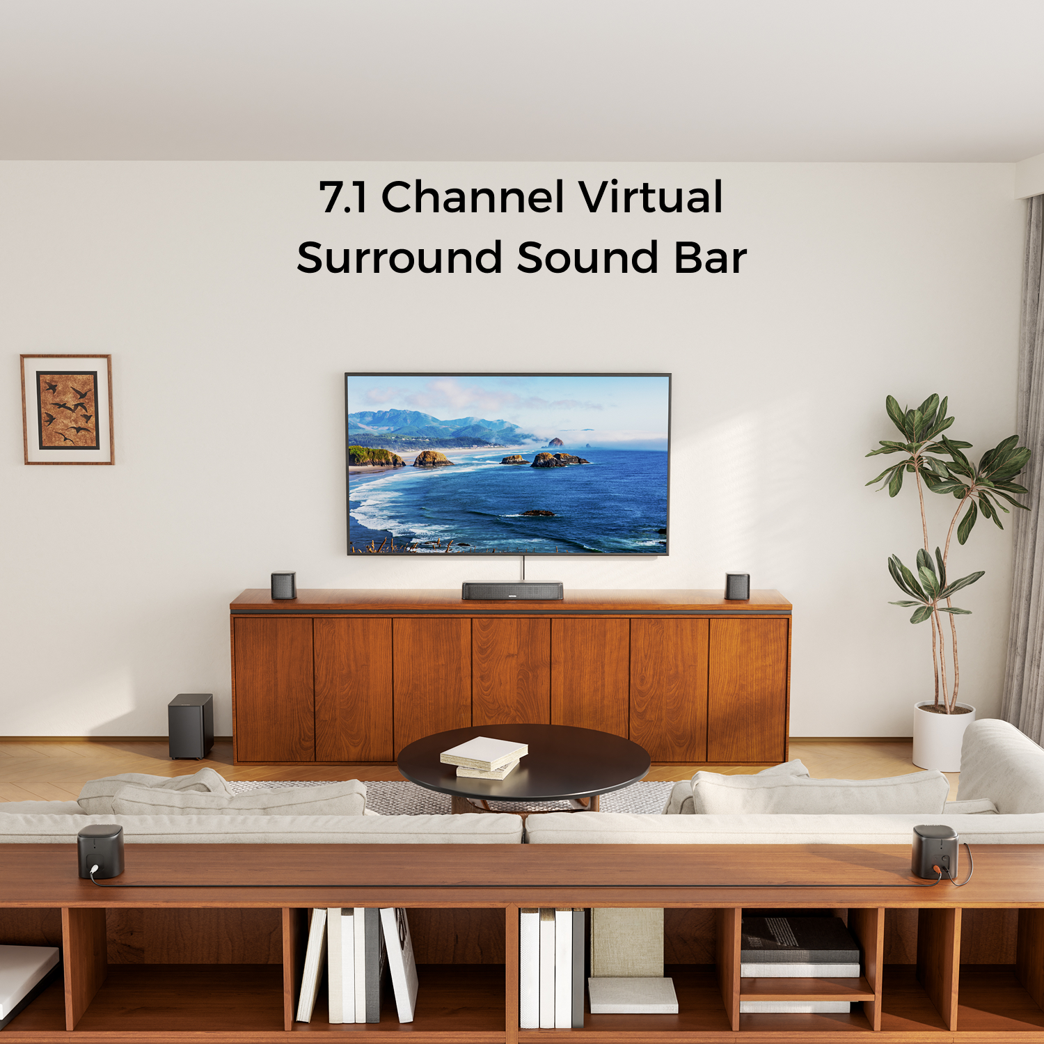 ULTIMEA 7.1 Channel Sound Bar  - Home Bar And Theater บทวิจารณ์และราคา