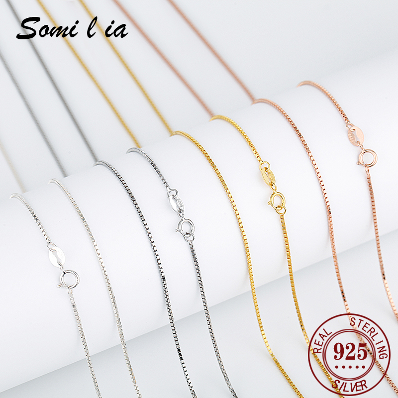 SOMILIA  Silver 925 Necklace B - Bar Cart Gold บทวิจารณ์และราคา