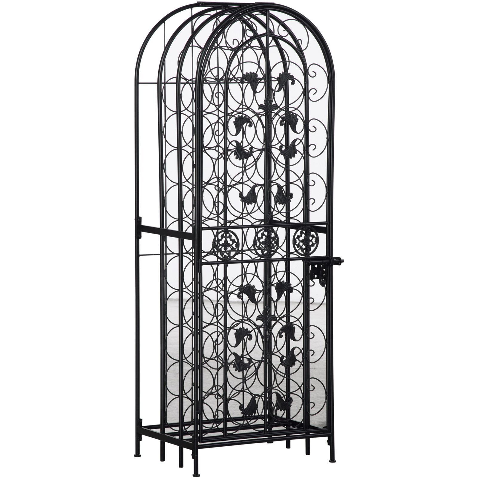 Free Standing Wine Rack 45 Bot - Home Bar And Cabinet บทวิจารณ์และราคา