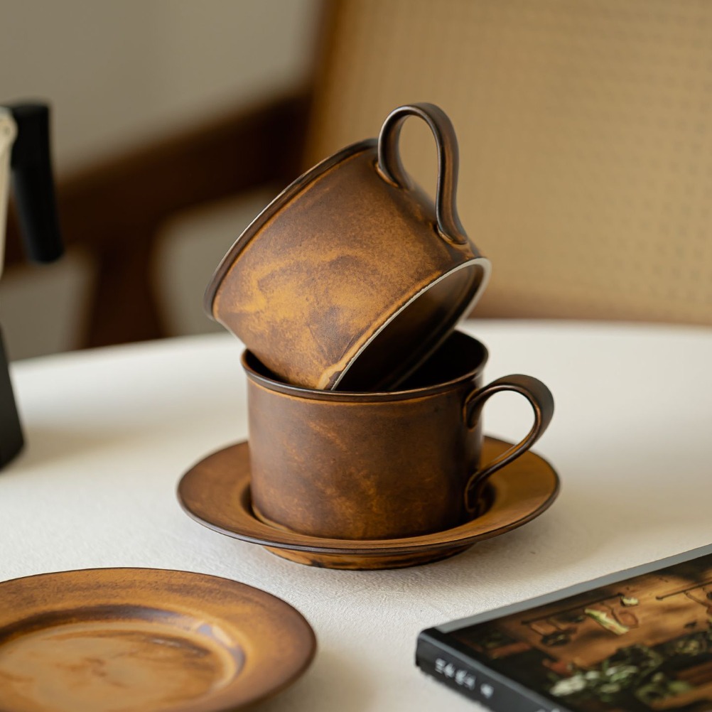 Japanese Retro Coffee Cup and  - Old Fashioned Glass บทวิจารณ์และราคา