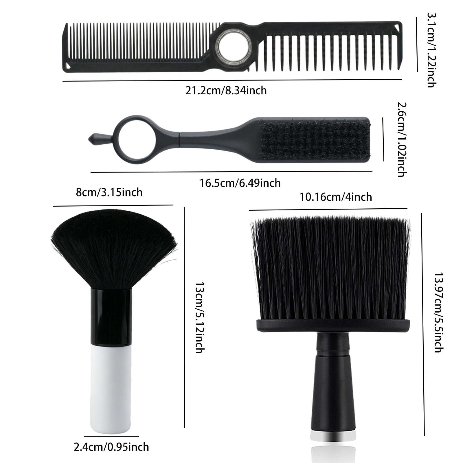 3Pcs Barber Hair Styling Kit w - Home Barber บทวิจารณ์และราคา