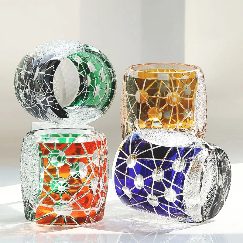 9.5 oz Heavy Edo Kiriko Tyle W - Old Fashioned Glass บทวิจารณ์และราคา