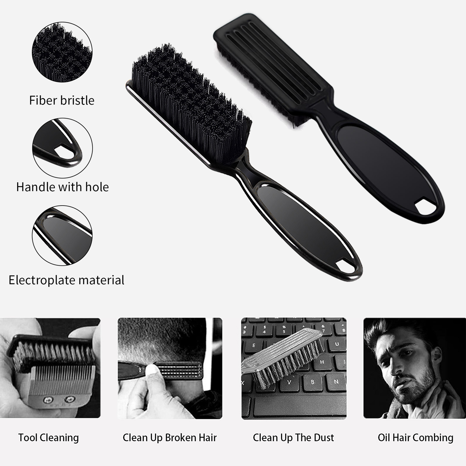 3Pcs Double-sided Barber Beard - Home Barber บทวิจารณ์และราคา