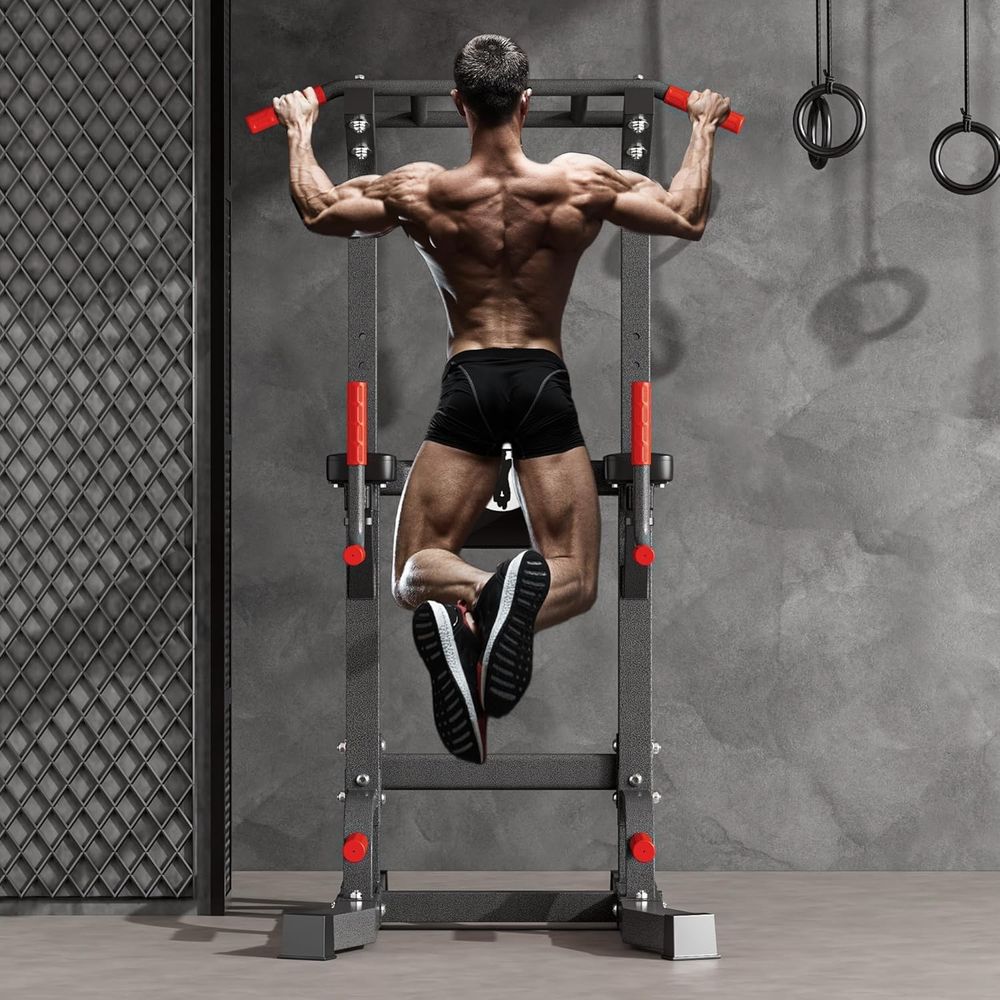 Power Tower Pull Up Bar Dip St - Home Bar Stand บทวิจารณ์และราคา