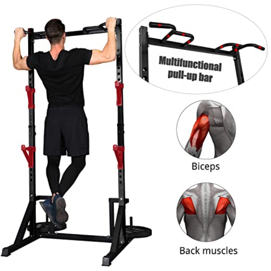 Home gym power rack with pull- - Home Bar Stand บทวิจารณ์และราคา