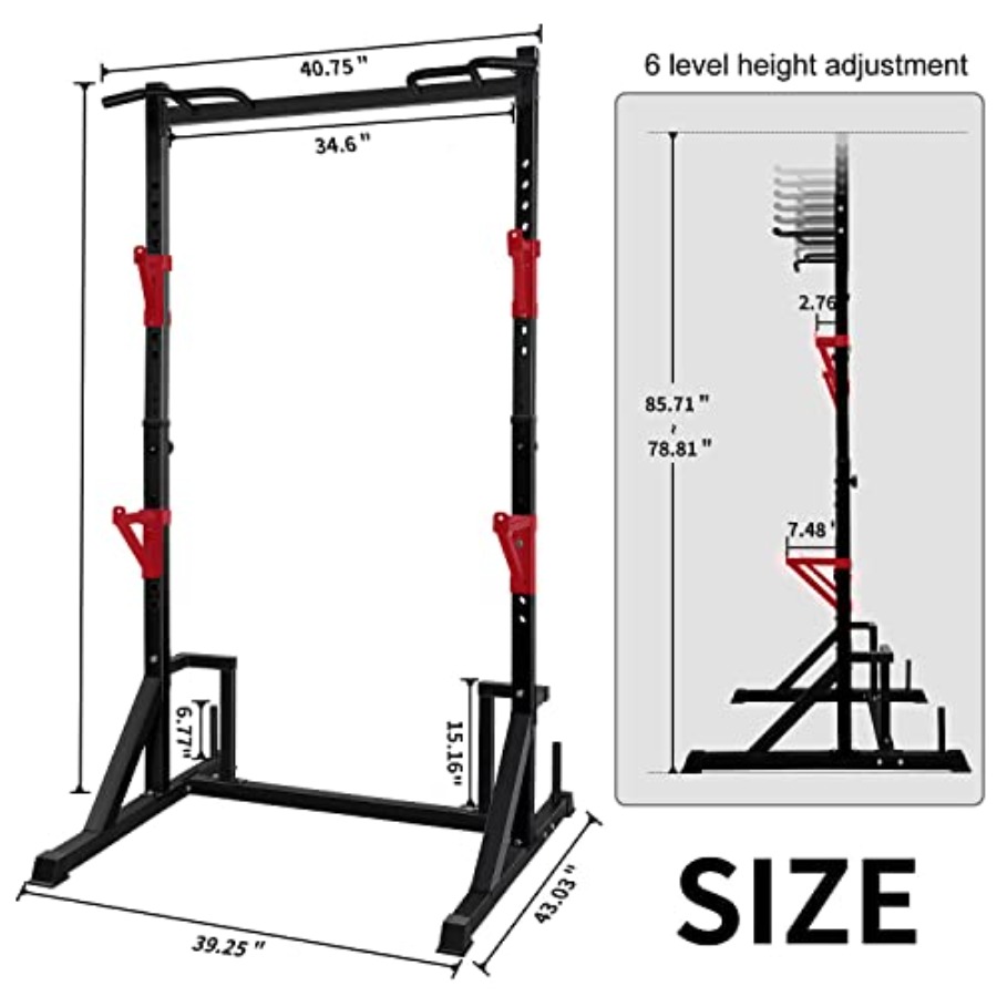 Home gym power rack with pull- - Home Bar Stand บทวิจารณ์และราคา