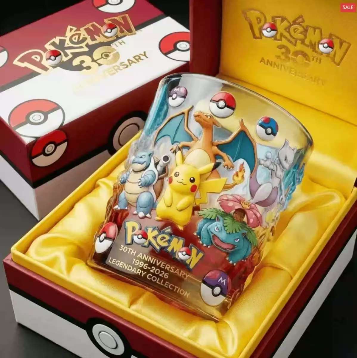 New Pokemon 30th Anniversary C - Old Fashioned Glass บทวิจารณ์และราคา