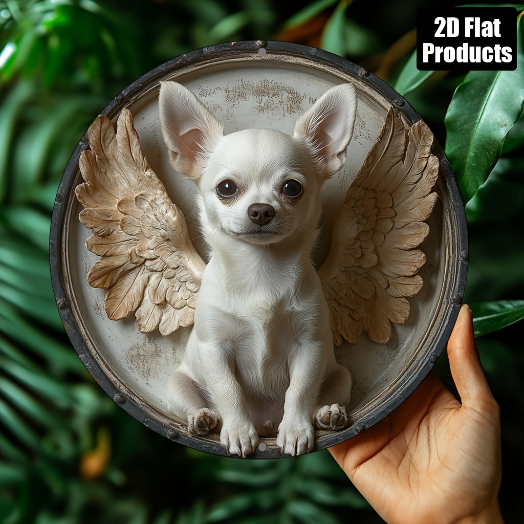 2D Flat, 1pc, Chihuahua Theme, - Home Bar And Coffee บทวิจารณ์และราคา