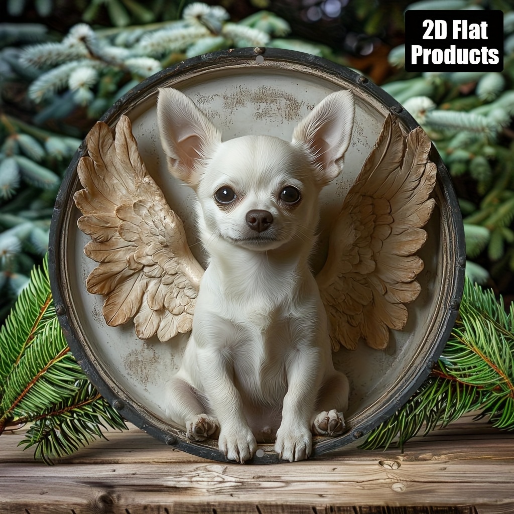 2D Flat, 1pc, Chihuahua Theme, - Home Bar And Coffee บทวิจารณ์และราคา