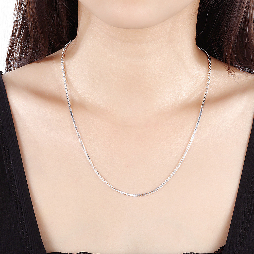 925 Sterling Silver Necklace 1 - Bar Cart Gold บทวิจารณ์และราคา