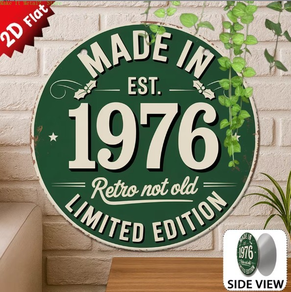 Made in 1976 Retro Not Old 2D  - Home Bar Cafe บทวิจารณ์และราคา