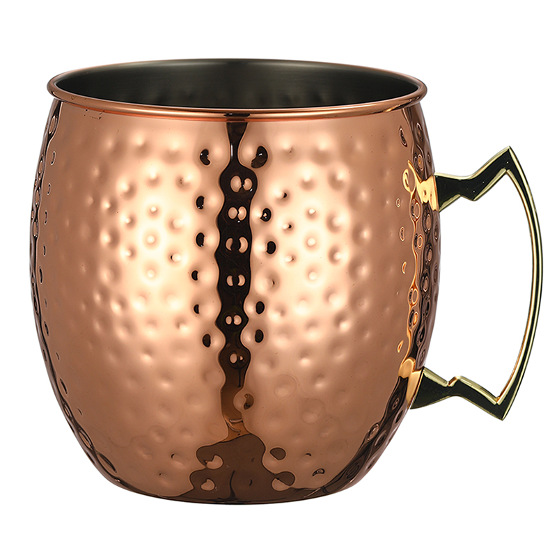 Giant Hammered Moscow Mule Mug - Mule Copper Mug บทวิจารณ์และราคา
