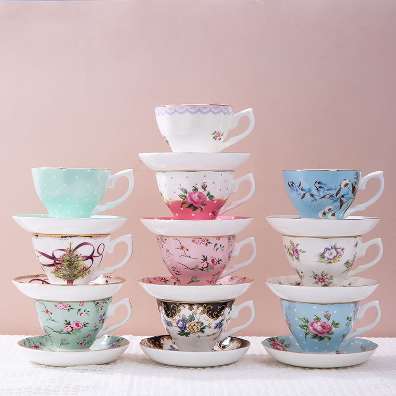 1pc French Ceramic Coffee Cup  - Old Fashioned Glass บทวิจารณ์และราคา