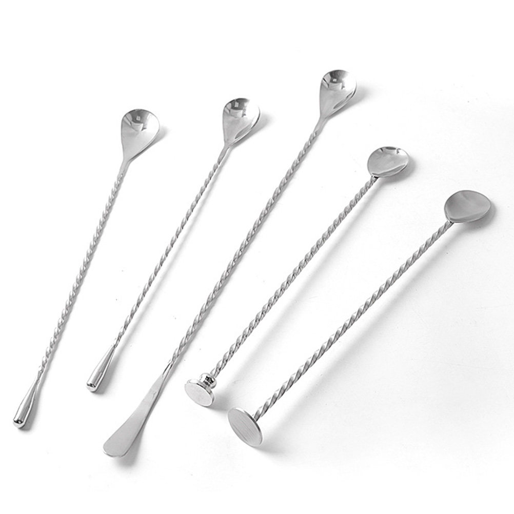 Stainless Steel Bar Cocktail S - Bar Spoon Twisted บทวิจารณ์และราคา