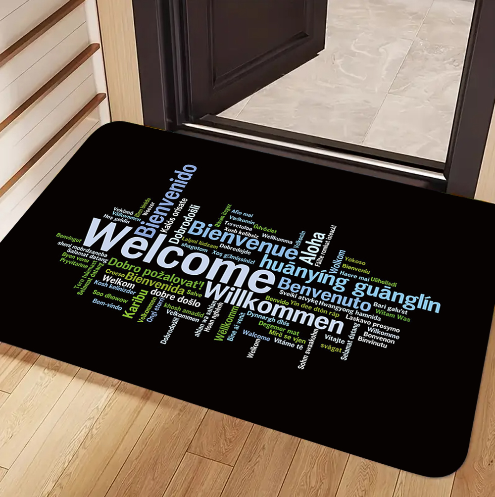 Welcome & Friends Theme Carpet - Home Bar Word บทวิจารณ์และราคา